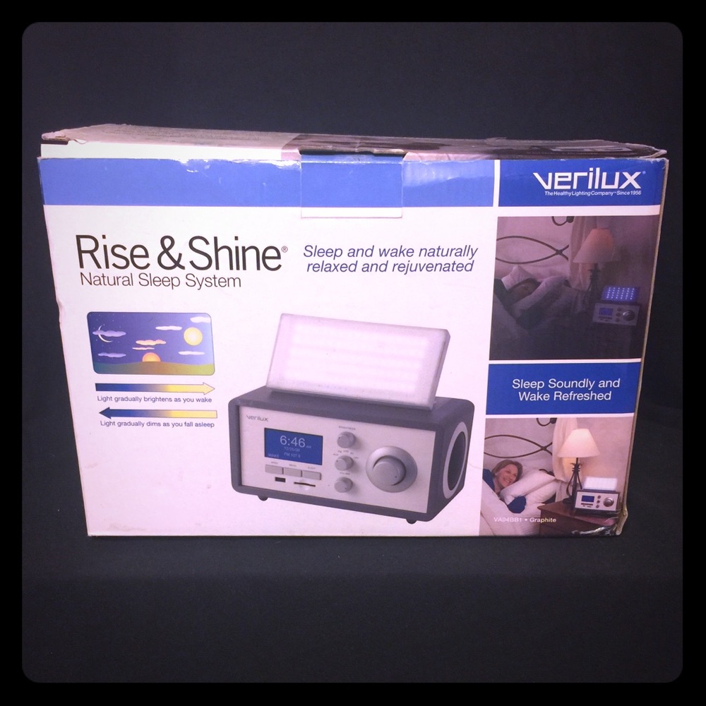 Verilux VA04BB Rise & Shine Natural Alarm Clock